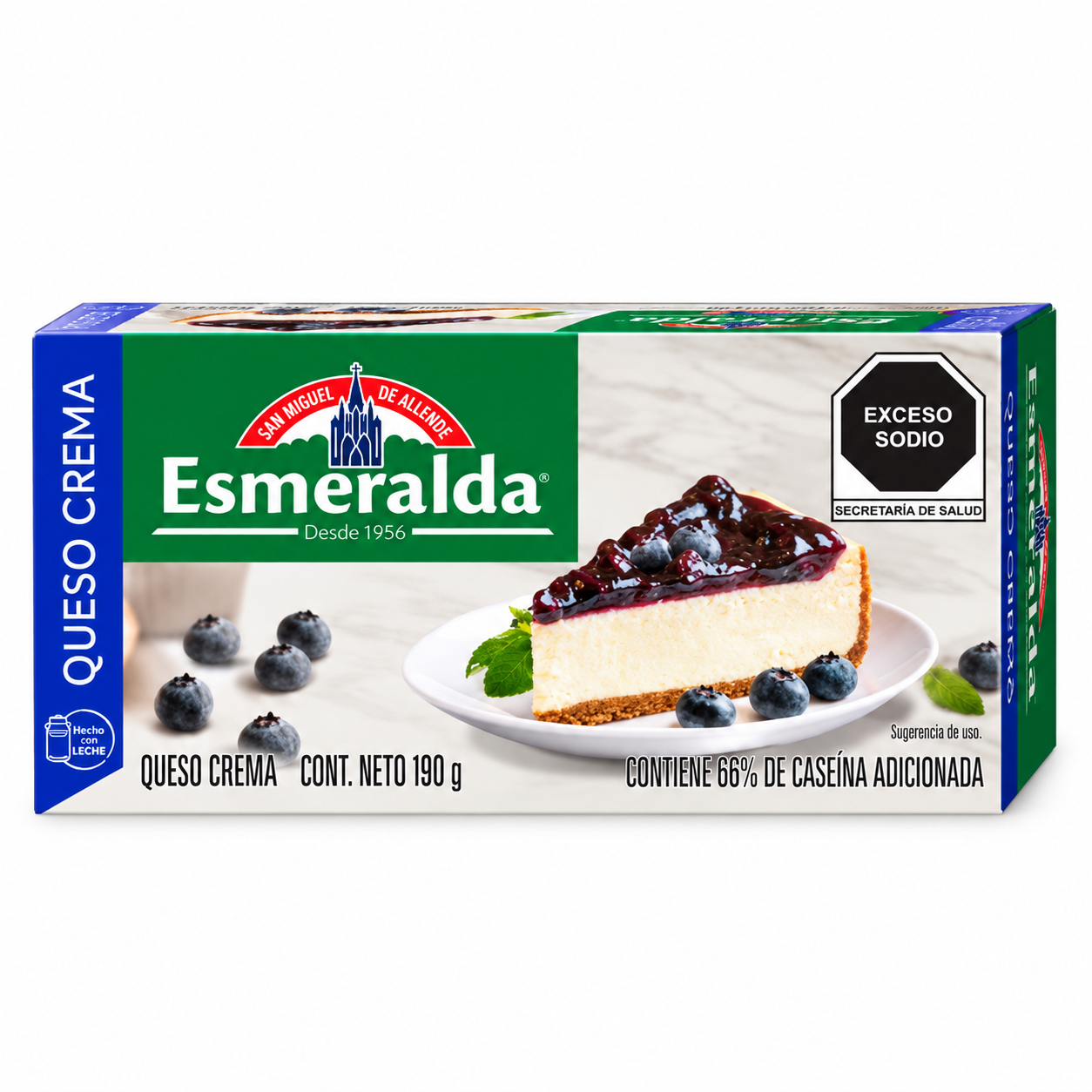 QUESO CREMA ESMERALDA 190 GR ESMERALDA